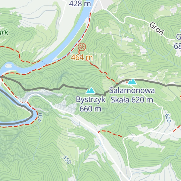 Map of Bystrzyk