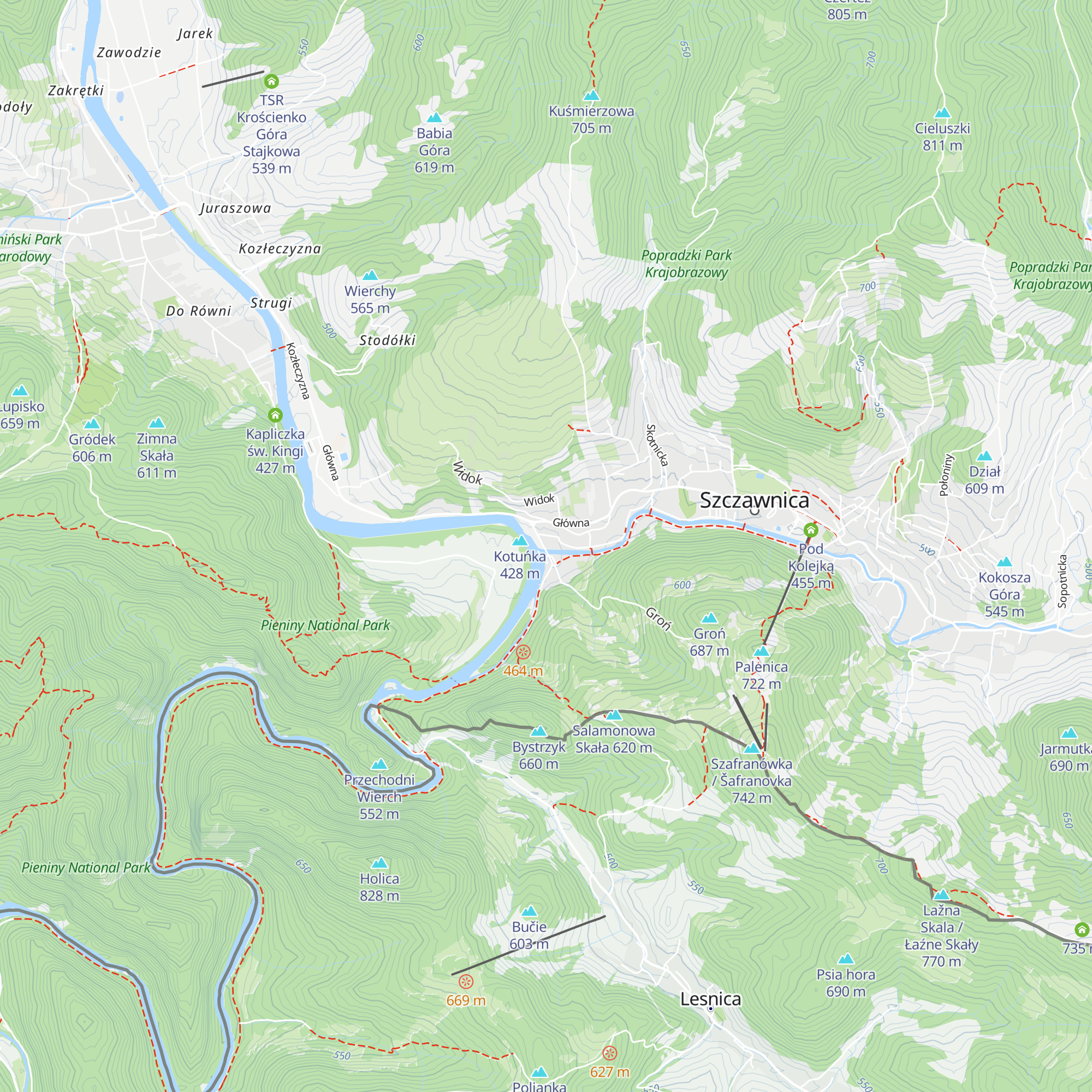 Informacja Turystyczna map