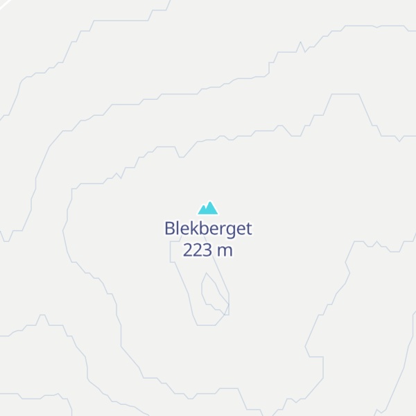 Map of Blekberget