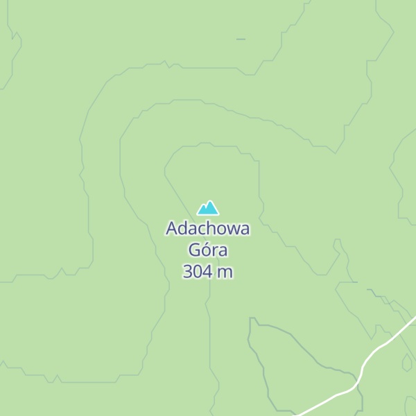 Map of Adachowa Góra