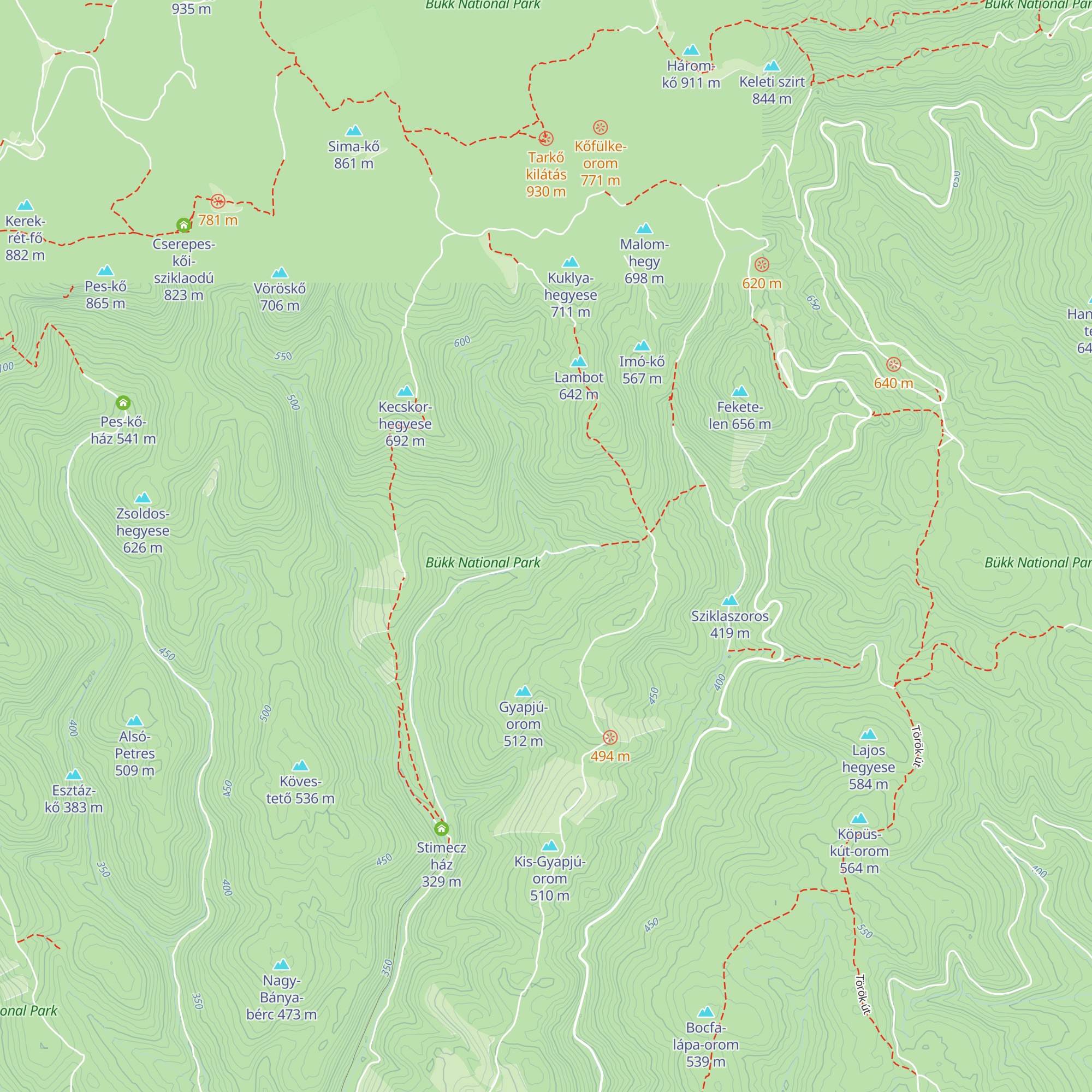 Samassa kulcsosház map