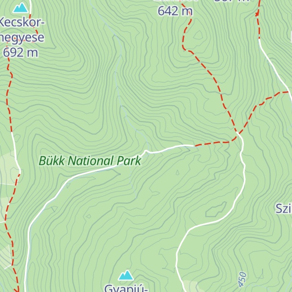Map of Samassa kulcsosház