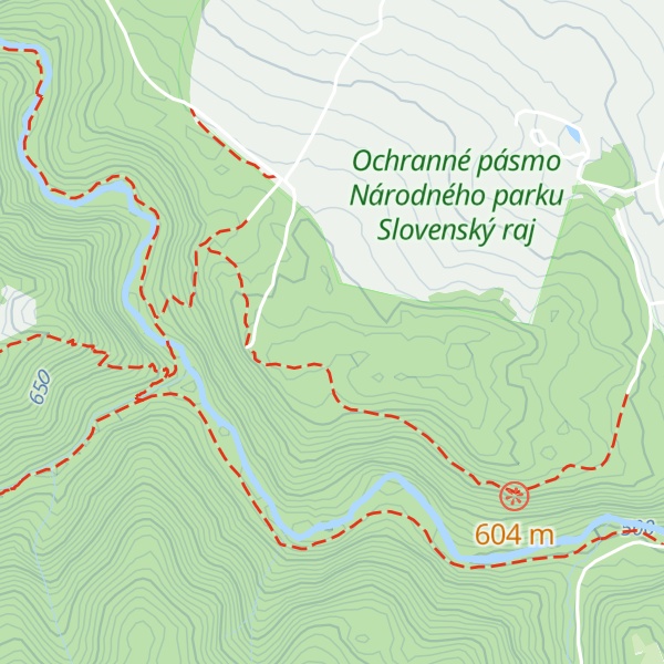 Map of Ľudmanka