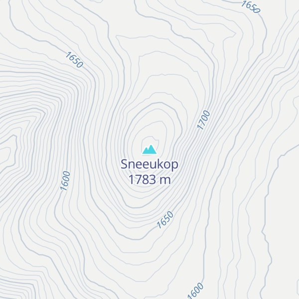 Map of Sneeukop