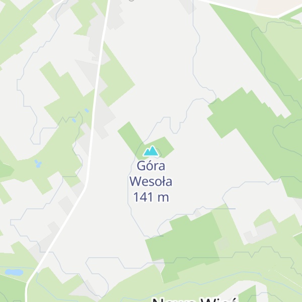 Map of Góra Wesoła