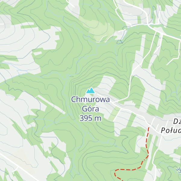 Map of Chmurowa Góra