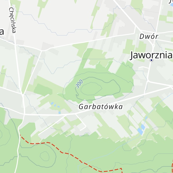 Map of Moczydło (Jaworzyńska)
