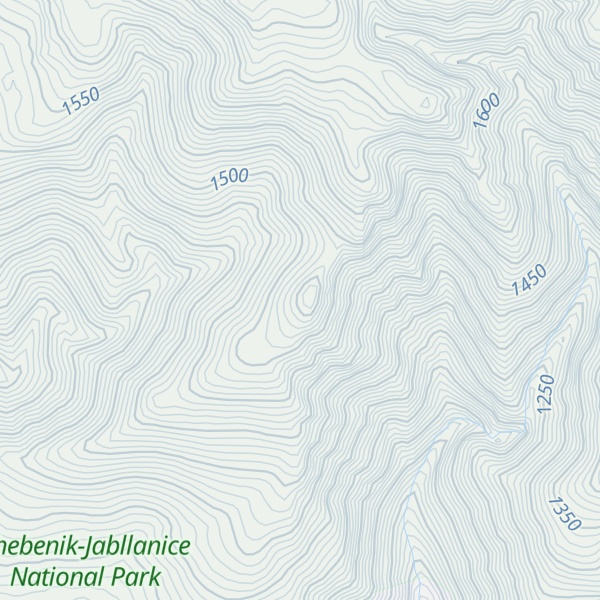 Map of Kryqi i Vakut