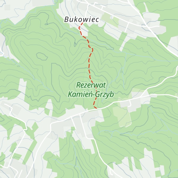 Map of Kamień Grzyb