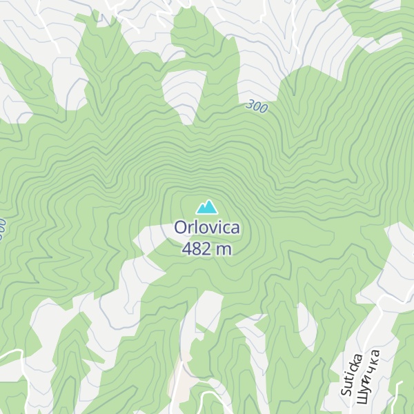 Map of Orlovica