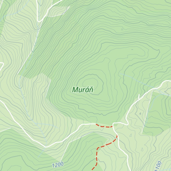 Map of Muráň