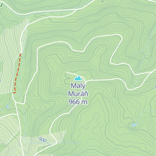 Map of Malý Muráň