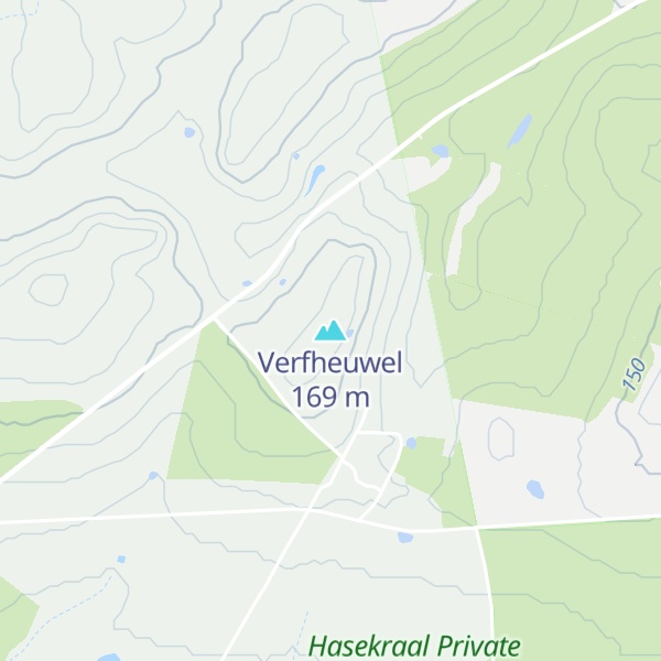 Map of Verfheuwel