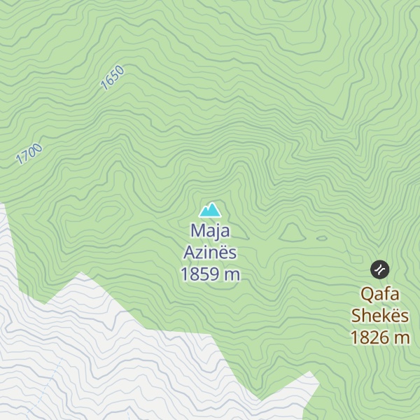 Map of Maja Azinës