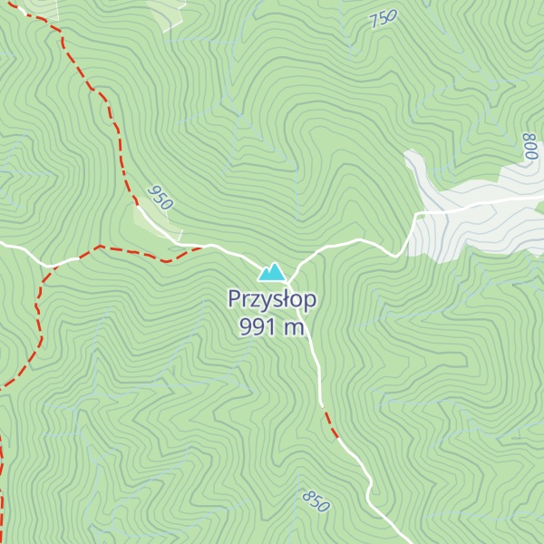 Map of Przysłop