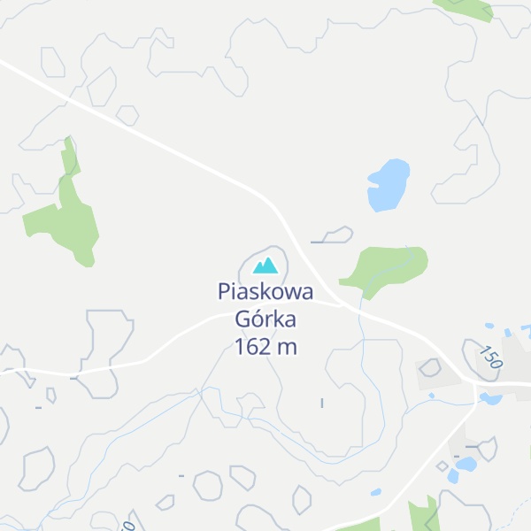 Map of Piaskowa Górka