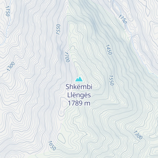 Map of Shkëmbi Llëngës