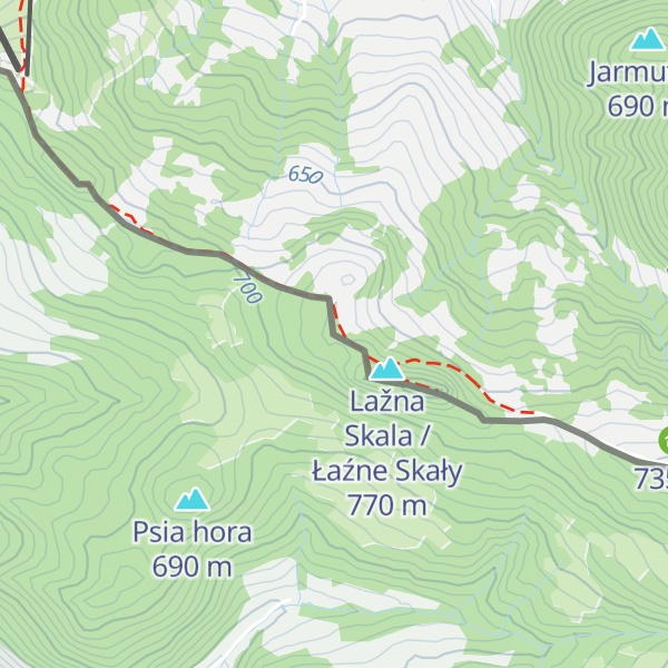 Map of Załazie