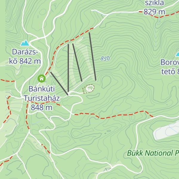 Map of Felső-Borovnyák