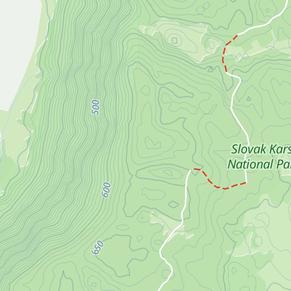 Map of Vysoké bralo