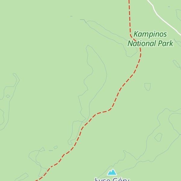 Map of Poleska Góra