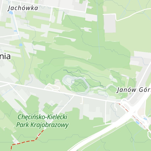 Map of Góra Kopaczowa