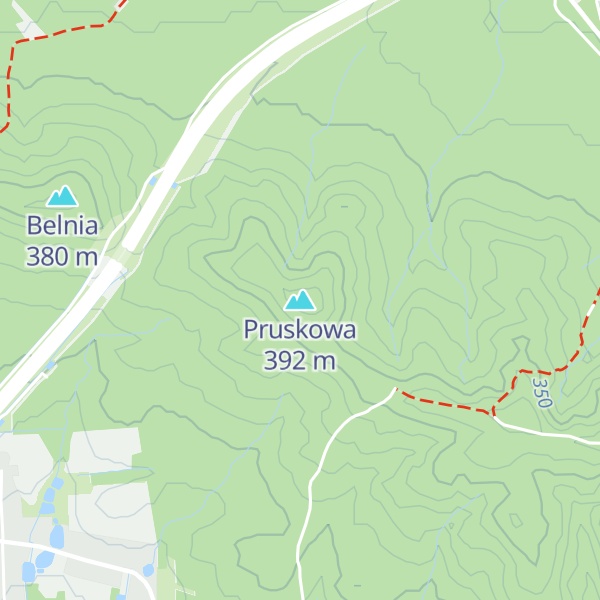 Map of Pruskowa