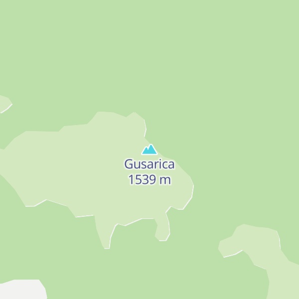 Map of Gusarica
