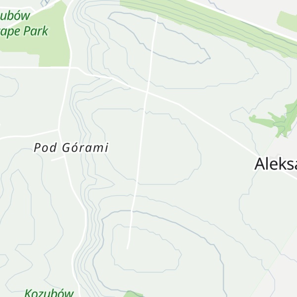 Map of Byczowska Góra
