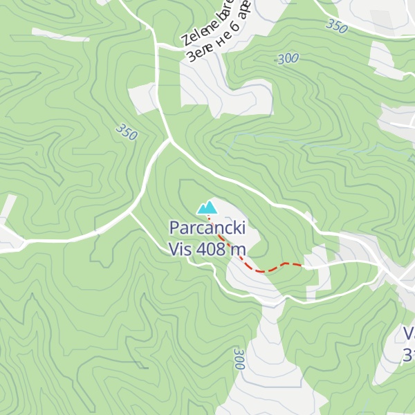 Map of Parcancki Vis