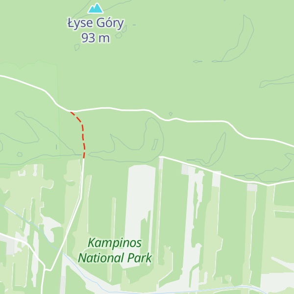 Map of Cisowa Góra