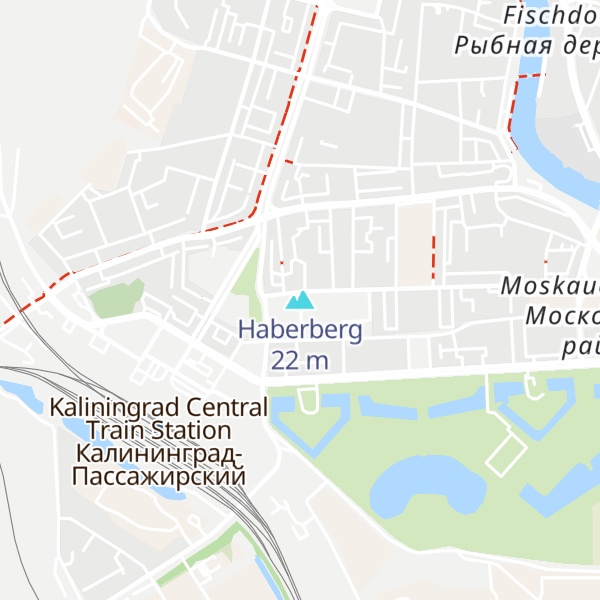 Map of Haberberg