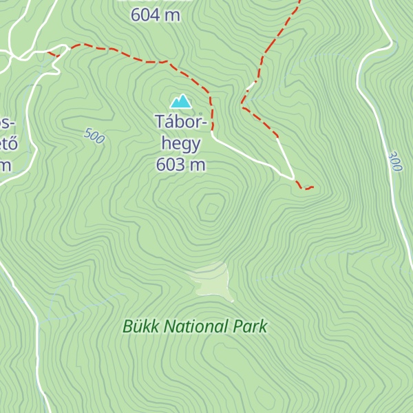 Map of Odor-hegy