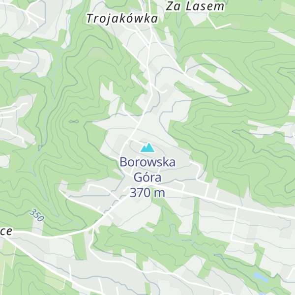 Map of Borowska Góra