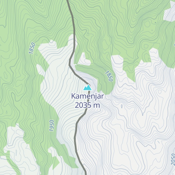 Map of Kamenjar