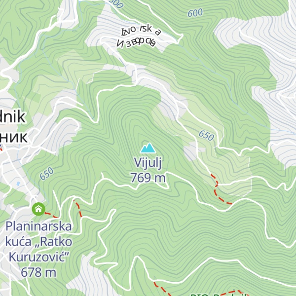 Map of Vijulj