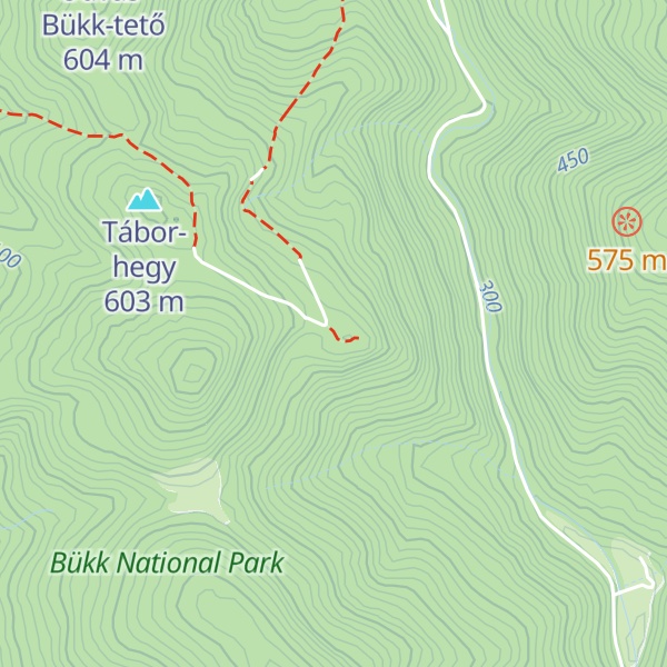 Map of Ódorvár esőbeálló és bivakház