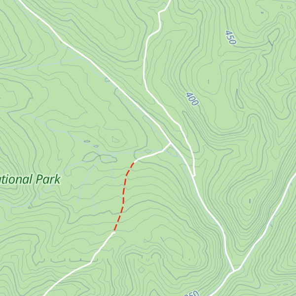 Map of KSH pihenőház