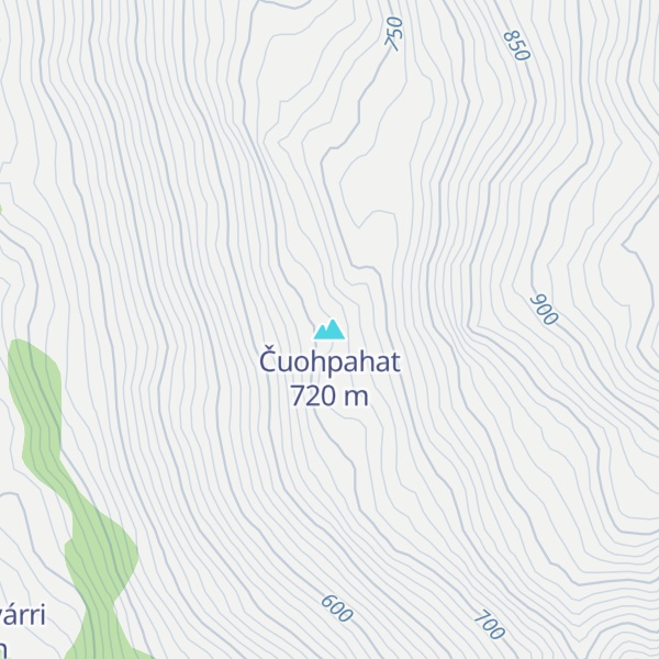 Map of Čuohpahat