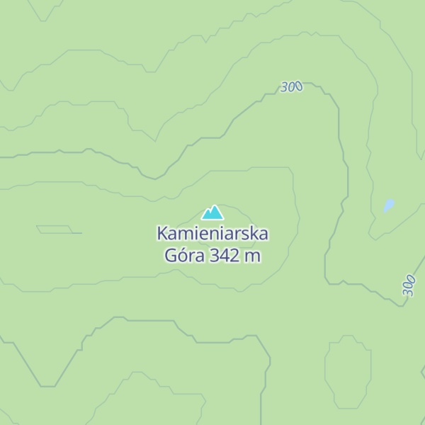 Map of Kamieniarska Góra