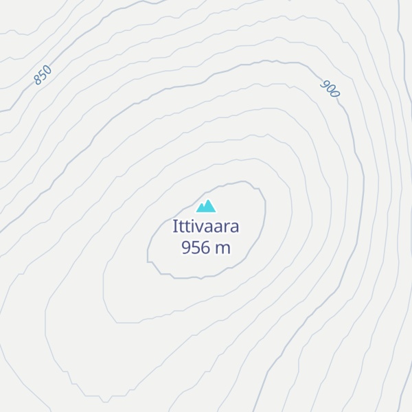 Map of Ittivaara