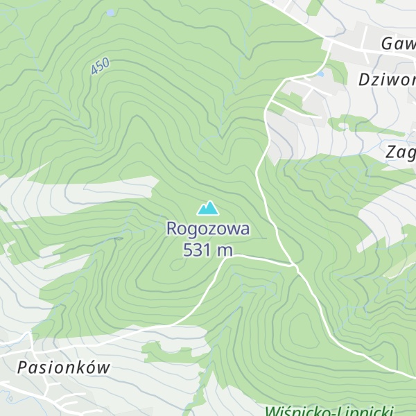 Map of Rogozowa