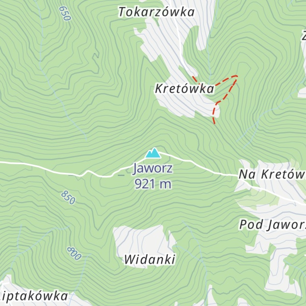 Map of Jaworz
