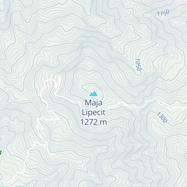 Map of Maja Lipecit