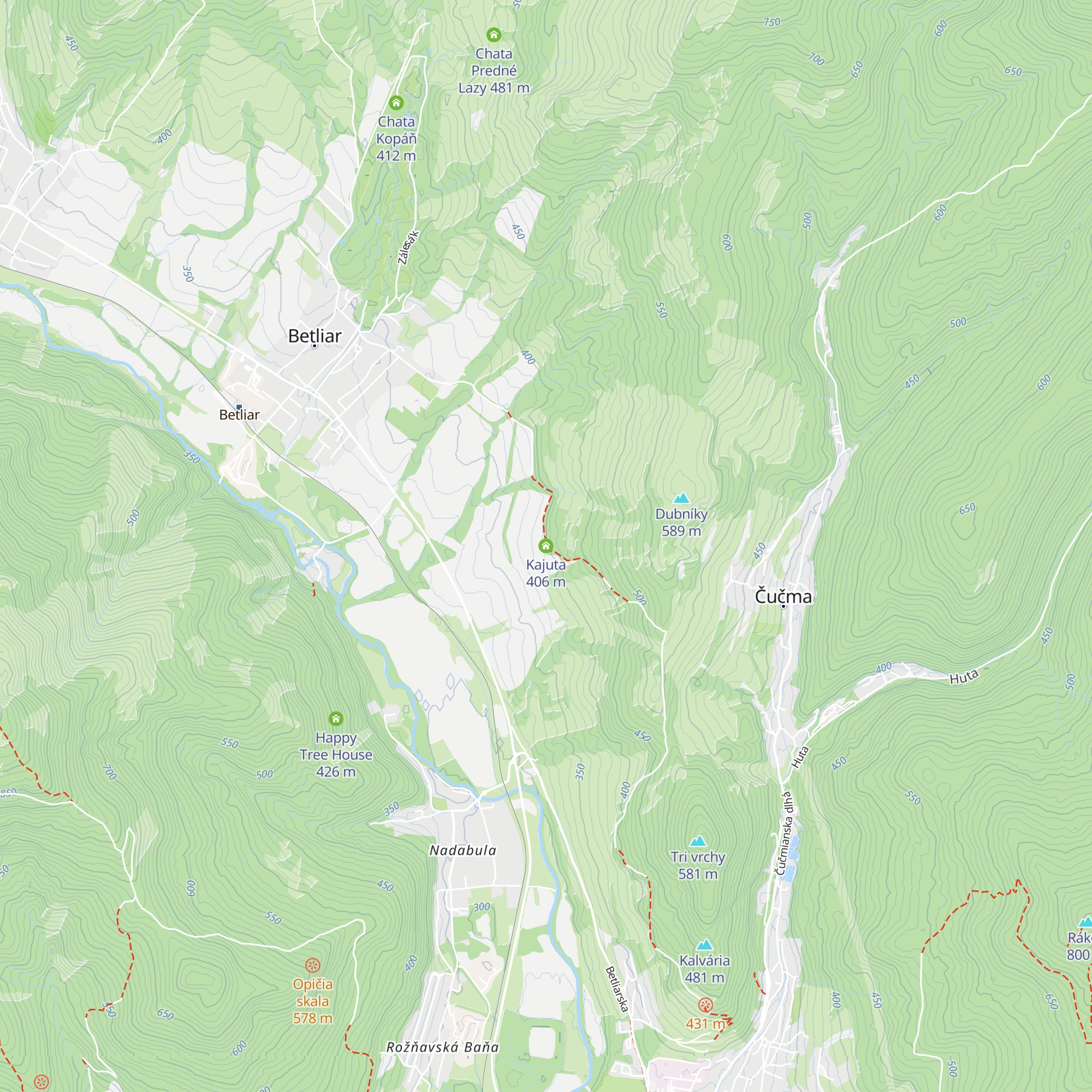 Kajuta map