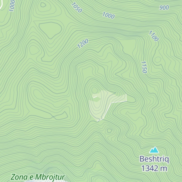 Map of Maja e Podit