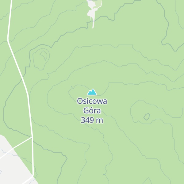 Map of Osicowa Góra