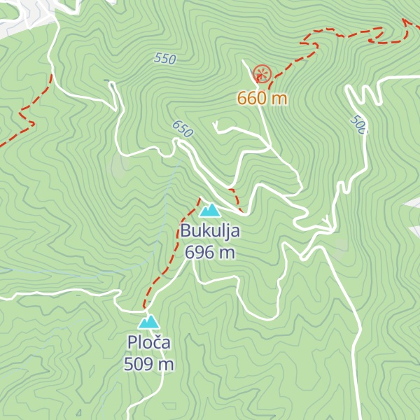 Map of Bukulja