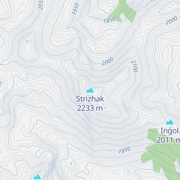 Map of Strizhak