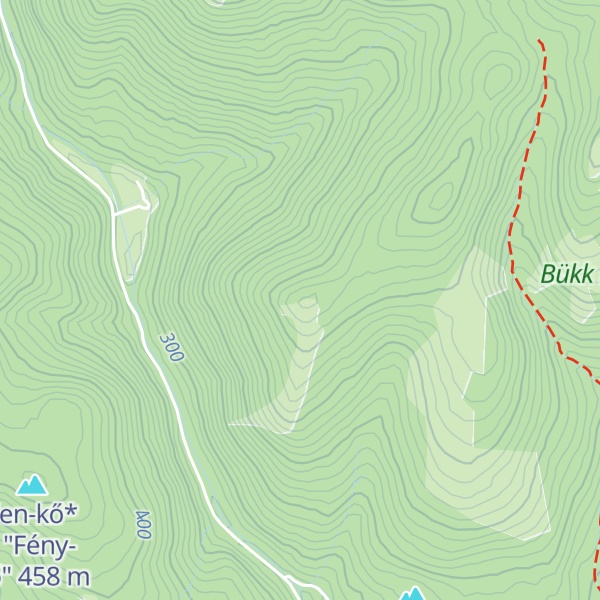 Map of Kupán-tető
